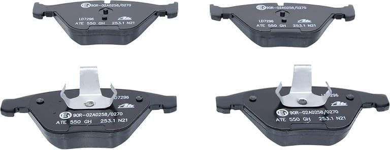 Brake Pad Set, disc brake ATE Ceramic 13.0470-7296.2 - image 2