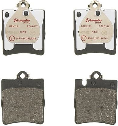 Brake Pad Set, disc brake XTRA LINE P50033X - image 4
