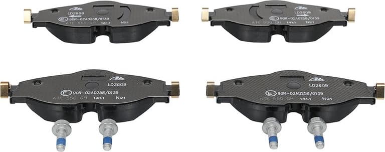 Brake Pad Set, disc brake ATE Ceramic 13.0470-2609.2 - image 2