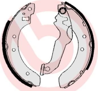 Brake Shoe Set ESSENTIAL LINE S24507 - image 3