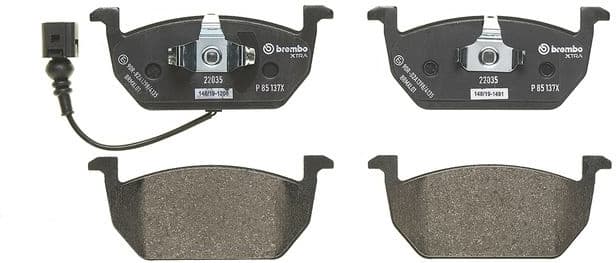 Brake Pad Set, disc brake XTRA LINE P85137X - image 4