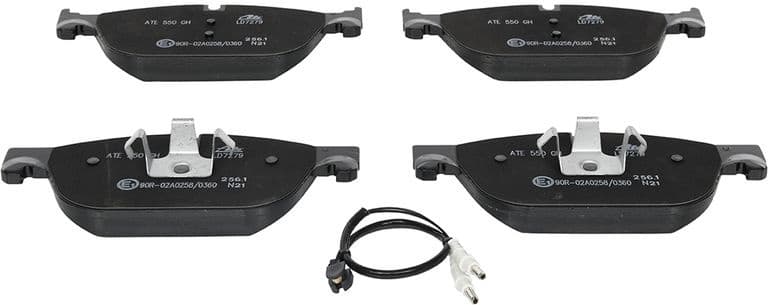 Brake Pad Set, disc brake ATE Ceramic 13.0470-7279.2 - image 2