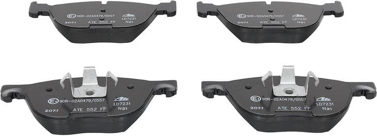 Brake Pad Set, disc brake ATE Ceramic 13.0470-7231.2 - image 3