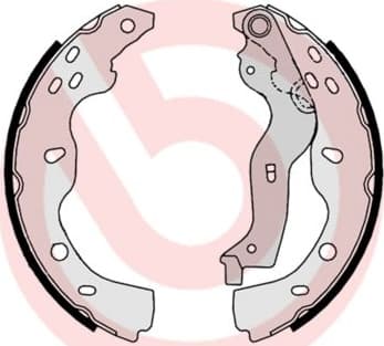 Brake Shoe Set ESSENTIAL LINE S23532 - image 3