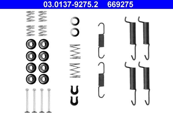 Accessory Kit, parking brake shoes 03.0137-9275.2 - image 2