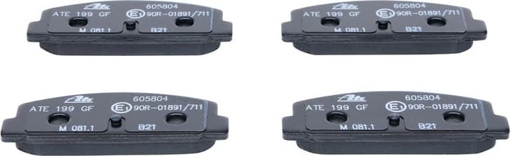 Brake Pad Set, disc brake 13.0460-5804.2 - image 3