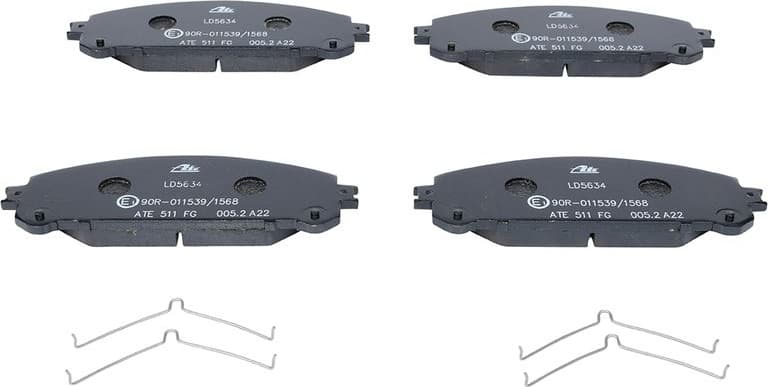Brake Pad Set, disc brake ATE Ceramic 13.0470-5634.2 - image 3