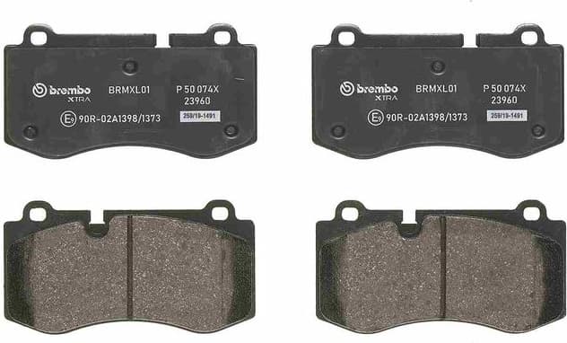 Brake Pad Set, disc brake XTRA LINE P50074X - image 3