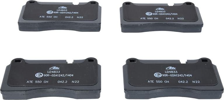 Brake Pad Set, disc brake ATE Ceramic 13.0470-4833.2 - image 2