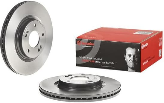 Brake discs kit front (2pcs), Top Quality 09.D428.11 - image 3