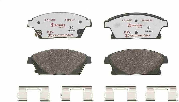 Brake Pad Set, disc brake XTRA LINE P59077X - image 3