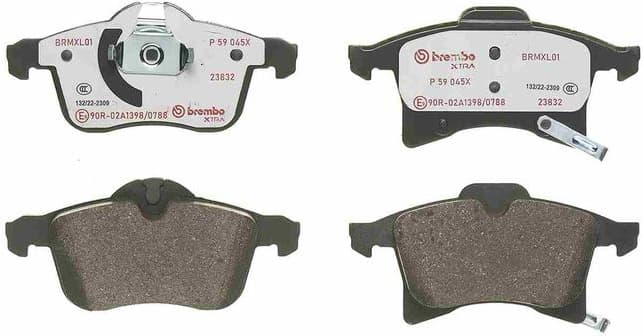 Brake Pad Set, disc brake XTRA LINE P59045X - image 4