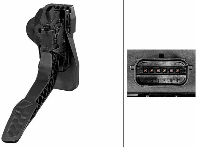 Sensor, accelerator pedal position 6PV 935 195-001