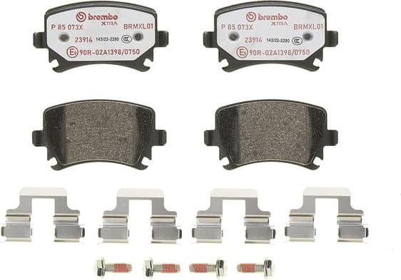 Brake Pad Set, disc brake XTRA LINE P85073X - image 4