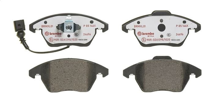Brake Pad Set, disc brake XTRA LINE P85146X - image 4