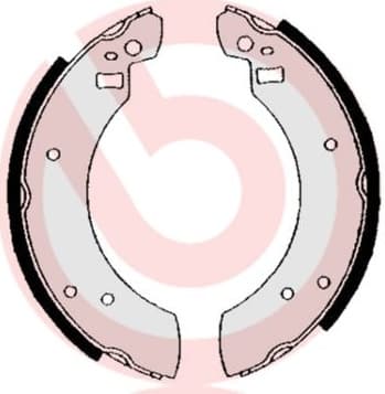 Brake Shoe Set ESSENTIAL LINE S24502 - image 3