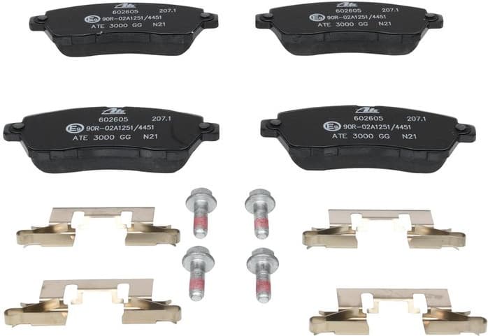 Brake Pad Set, disc brake 13.0460-2605.2 - image 3