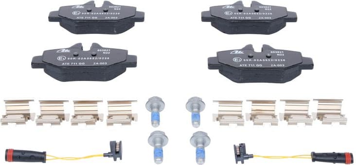 Brake Pad Set, disc brake 13.0460-3821.2 - image 2