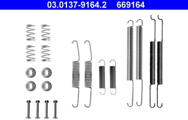 Accessory Kit, brake shoes 03.0137-9164.2 - image 2
