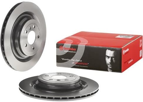 Brake discs kit rear, (2pcs), Top Quality 09.A961.11 - image 4