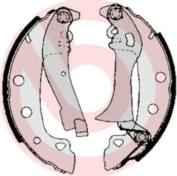 Brake Shoe Set ESSENTIAL LINE S 68 530