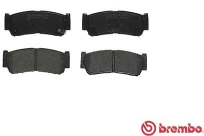 Brake pads rear, Top Quality P30037 - image 4