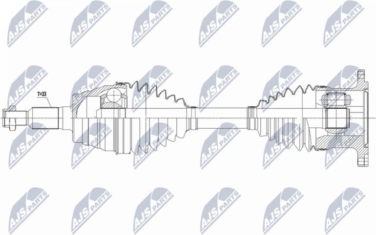 Drive Shaft NPW-CH-165