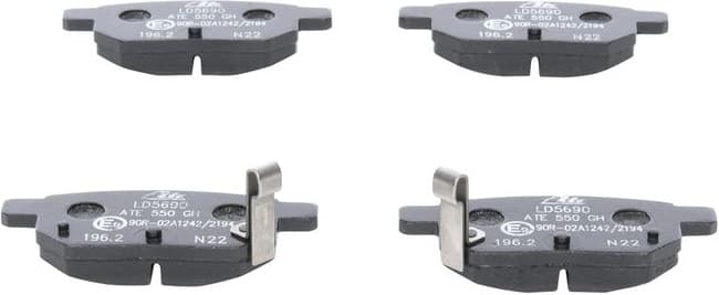 Brake Pad Set, disc brake ATE Ceramic 13.0470-5690.2 - image 2