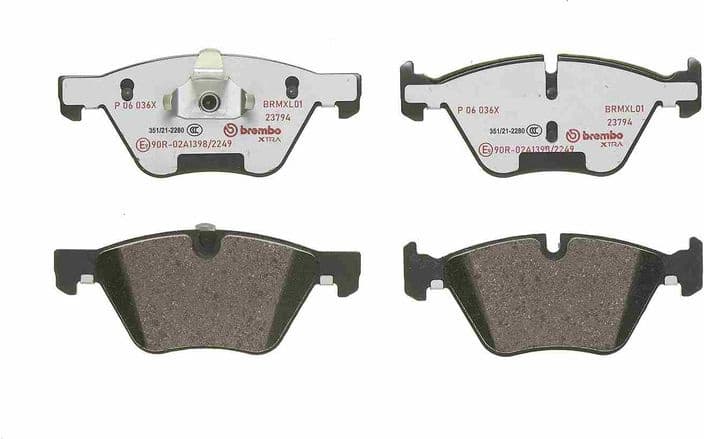 Brake Pad Set, disc brake XTRA LINE P06036X - image 3