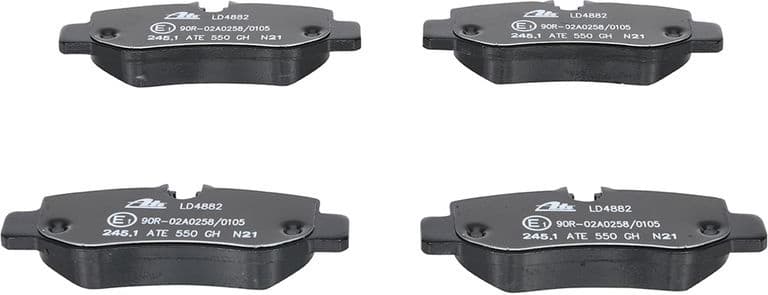 Brake Pad Set, disc brake ATE Ceramic 13.0470-4882.2 - image 3