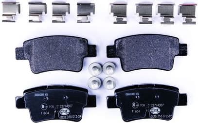 Brake Pad Set, disc brake 8DB 355 012-391