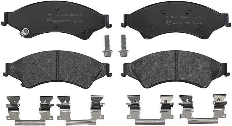 Brake Pad Set, disc brake PRIME LINE P24153 - image 4
