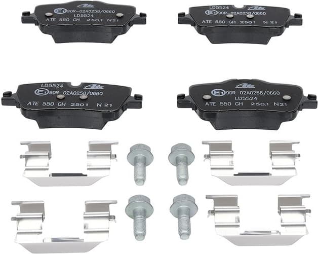 Brake Pad Set, disc brake ATE Ceramic 13.0470-5524.2 - image 2