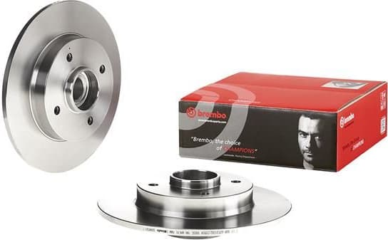 Brake Disc PRIME LINE - With Bearing Kit 08.A858.17 - image 4