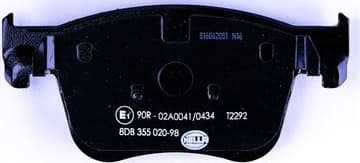 Brake Pad Set, disc brake 8DB 355 020-981