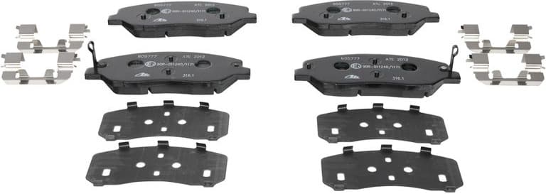 Brake Pad Set, disc brake 13.0460-5777.2 - image 3