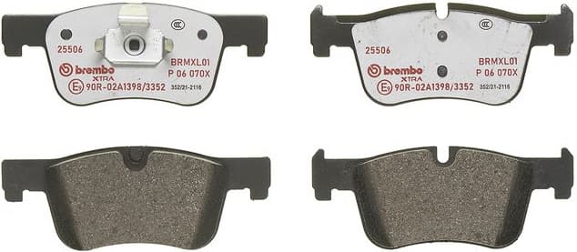 Brake Pad Set, disc brake XTRA LINE P06070X - image 3