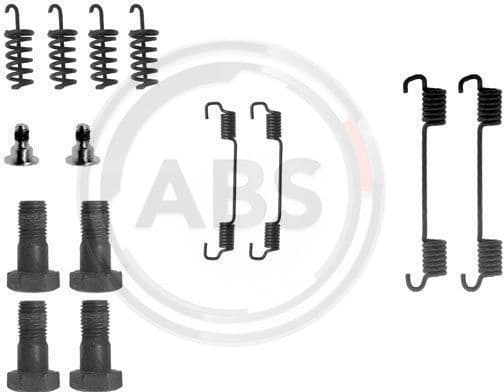 Accessory Kit, parking brake shoes 0716Q