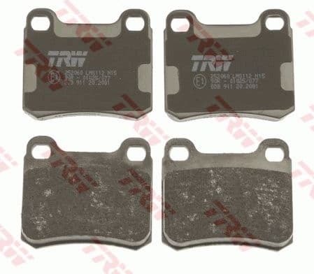 Brake Pad Set, disc brake COTEC GDB911 - image 2