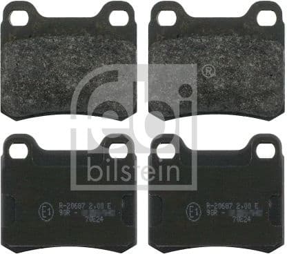 Brake Pad Set, disc brake 16154