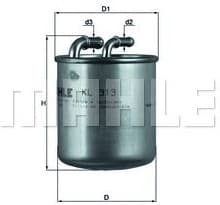 Filter diesel fuel KL313