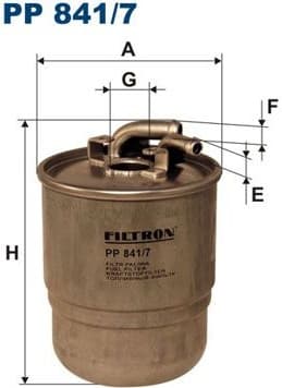 Fuel Filter PP841/7