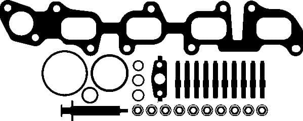 Turbocharger mounting kit 570.870