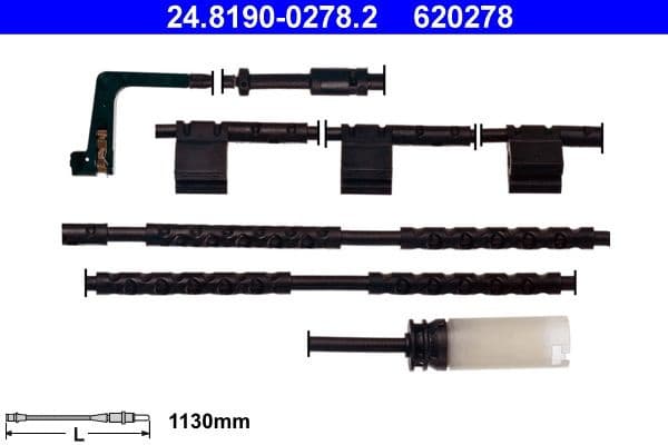 Warning Contact, brake pad wear 24.8190-0278.2 - image 2