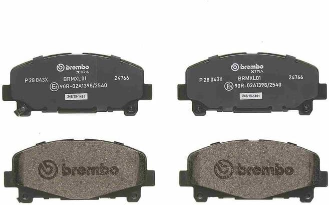 Brake Pad Set, disc brake XTRA LINE P28043X - image 4