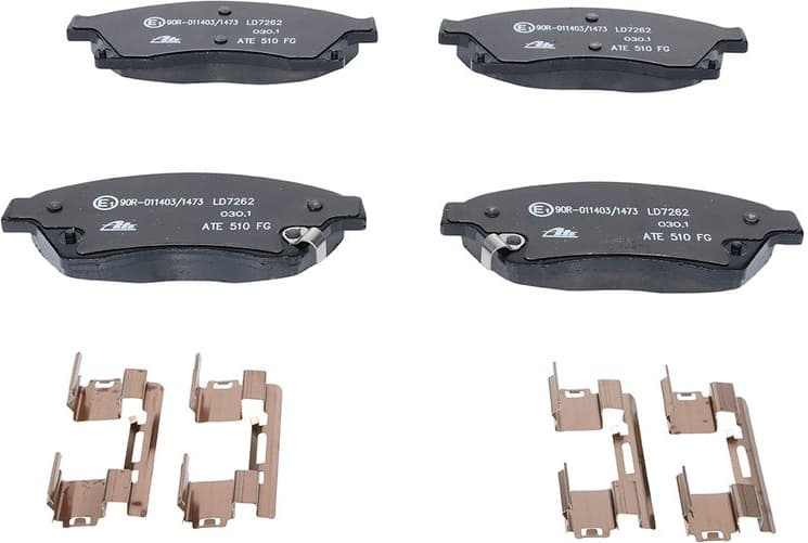 Brake Pad Set, disc brake ATE Ceramic 13.0470-7262.2 - image 3
