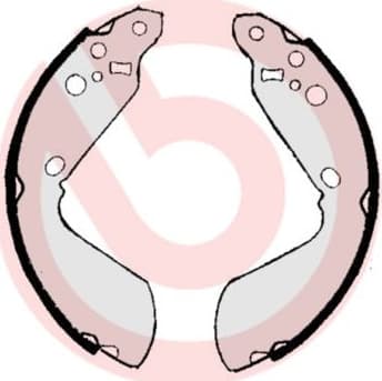 Brake Shoe Set ESSENTIAL LINE S79517 - image 3