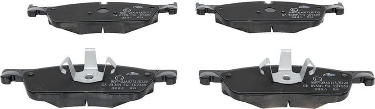 Brake Pad Set, disc brake ATE Ceramic 13.0470-7330.2 - image 2