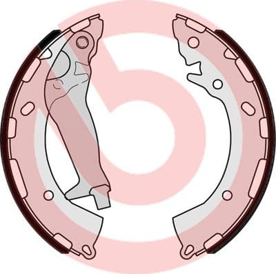 Brake Shoe Set ESSENTIAL LINE S30525 - image 3