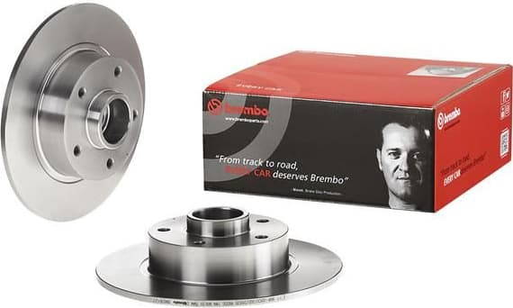 Brake Disc PRIME LINE - With Bearing Kit 08.B391.27 - image 3